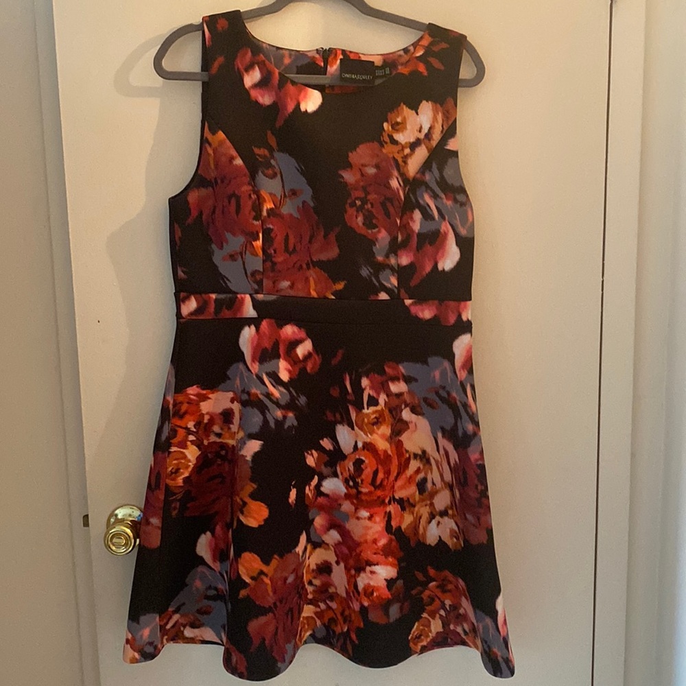 Cynthia Rowley floral dress; size 12